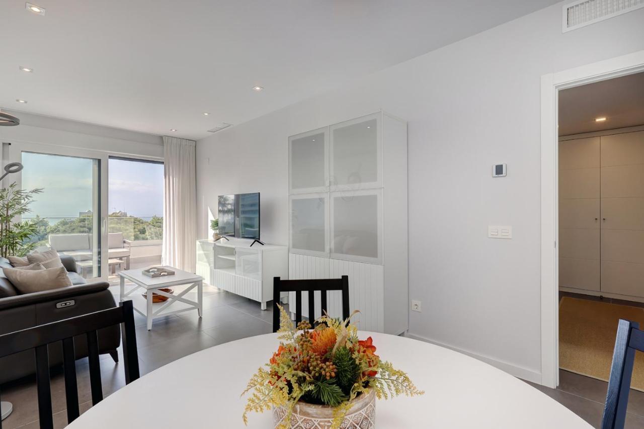 Brand New Apartment With Pool And Sea View In 마르베야 외부 사진