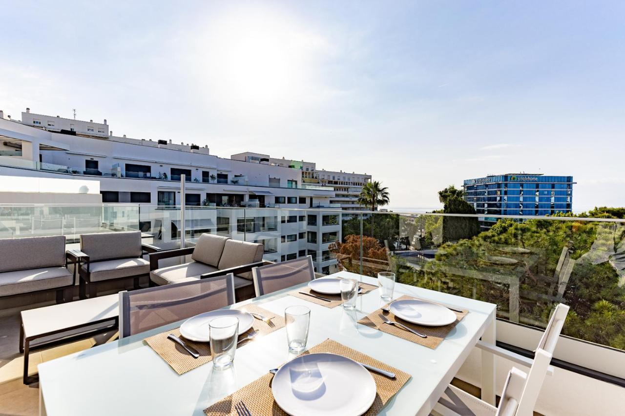 Brand New Apartment With Pool And Sea View In 마르베야 외부 사진