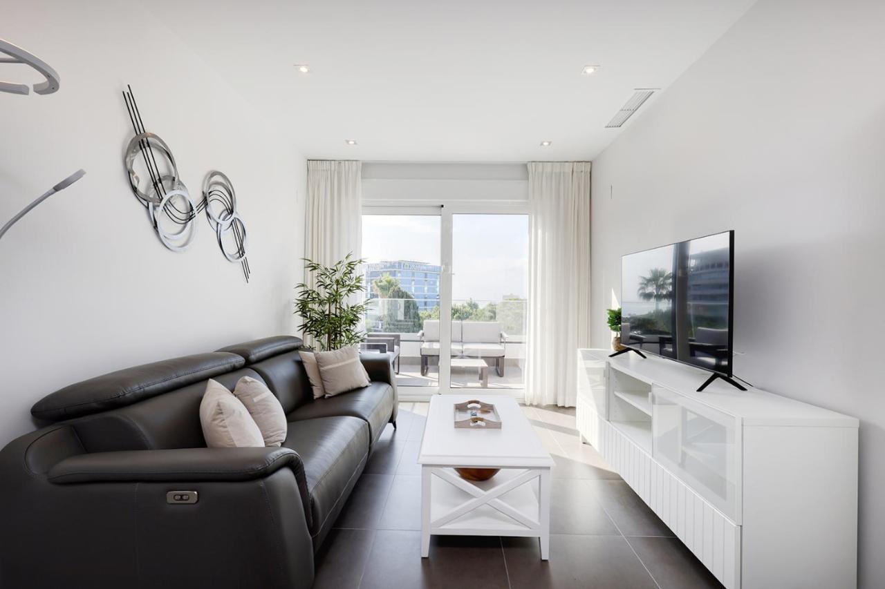 Brand New Apartment With Pool And Sea View In 마르베야 외부 사진