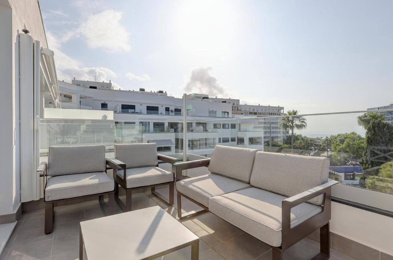 Brand New Apartment With Pool And Sea View In 마르베야 외부 사진