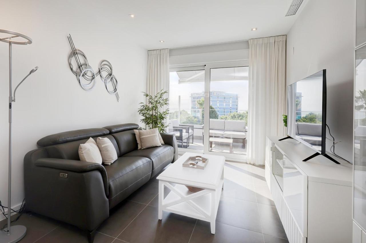 Brand New Apartment With Pool And Sea View In 마르베야 외부 사진