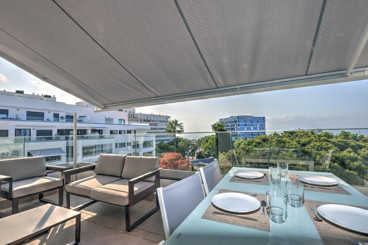 Brand New Apartment With Pool And Sea View In 마르베야 외부 사진