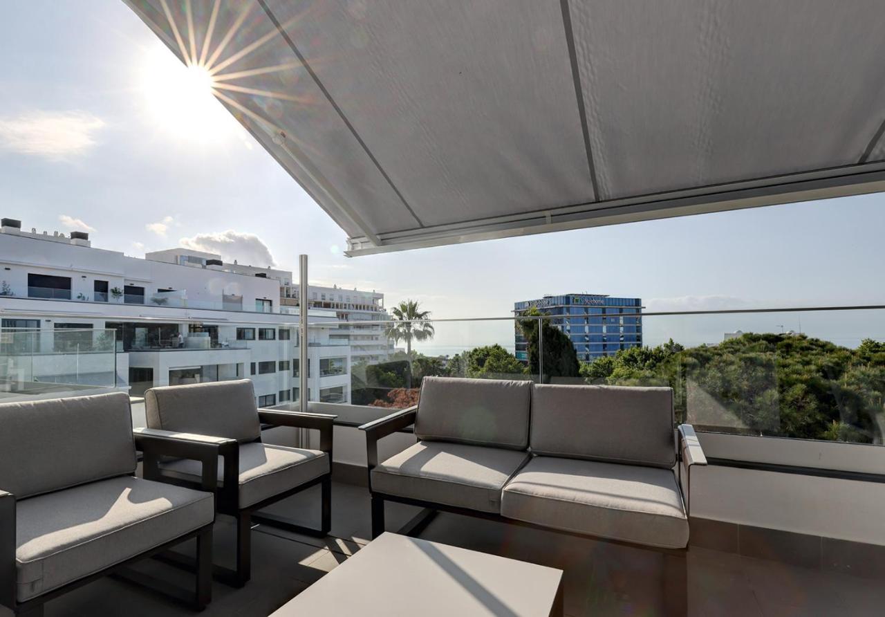 Brand New Apartment With Pool And Sea View In 마르베야 외부 사진